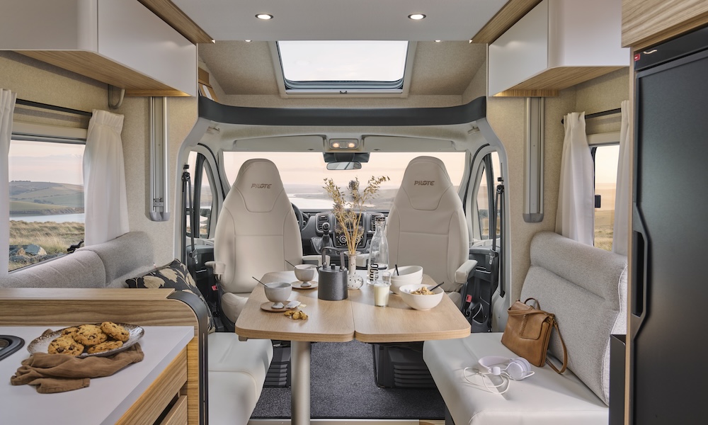 Pilote Motorhomes Interior Image 2027